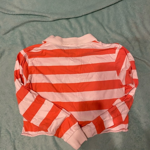 Large Wild Fable crop top, with collar. Worn once. - Picture 2 of 2